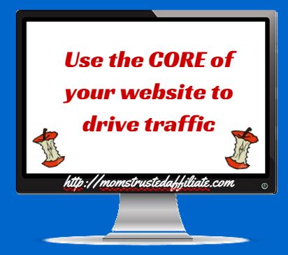 Use Core of Website to drive Traffic