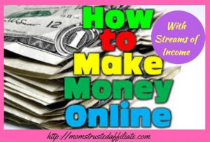 streams of income with affiliate marketing